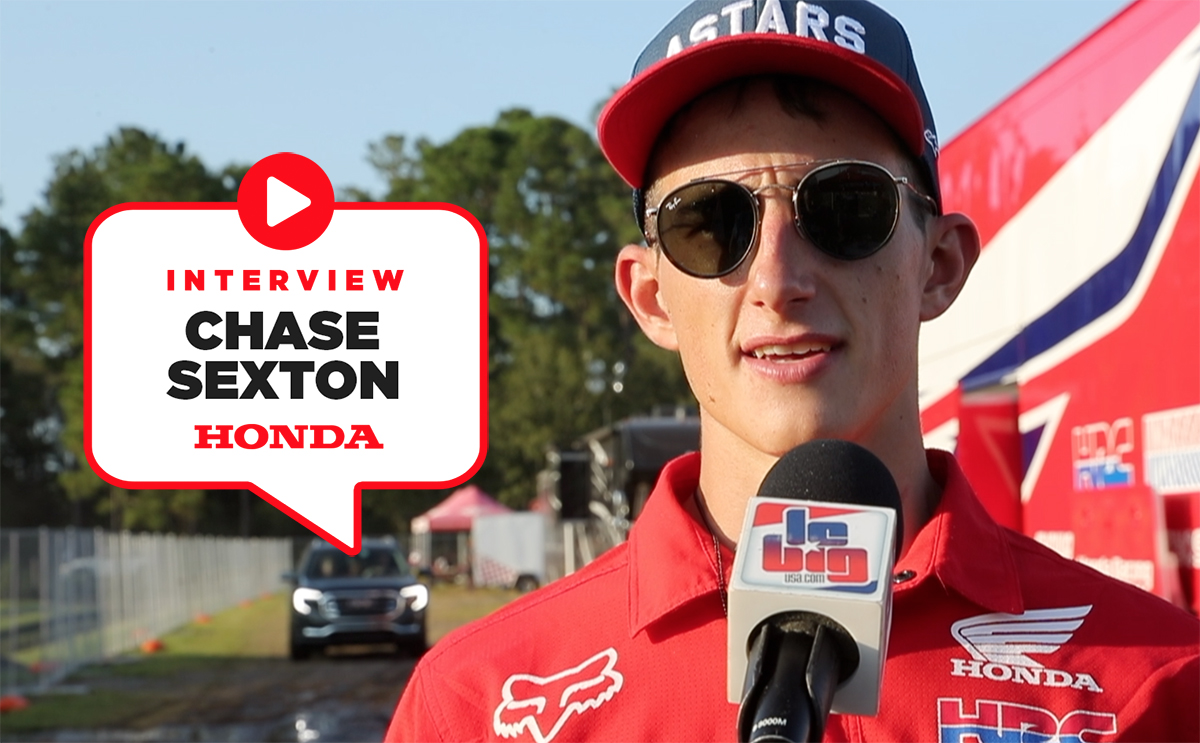 Chase Sexton : « je progresse »