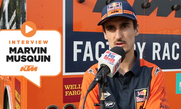 Marvin Musquin : « c'est rageant »