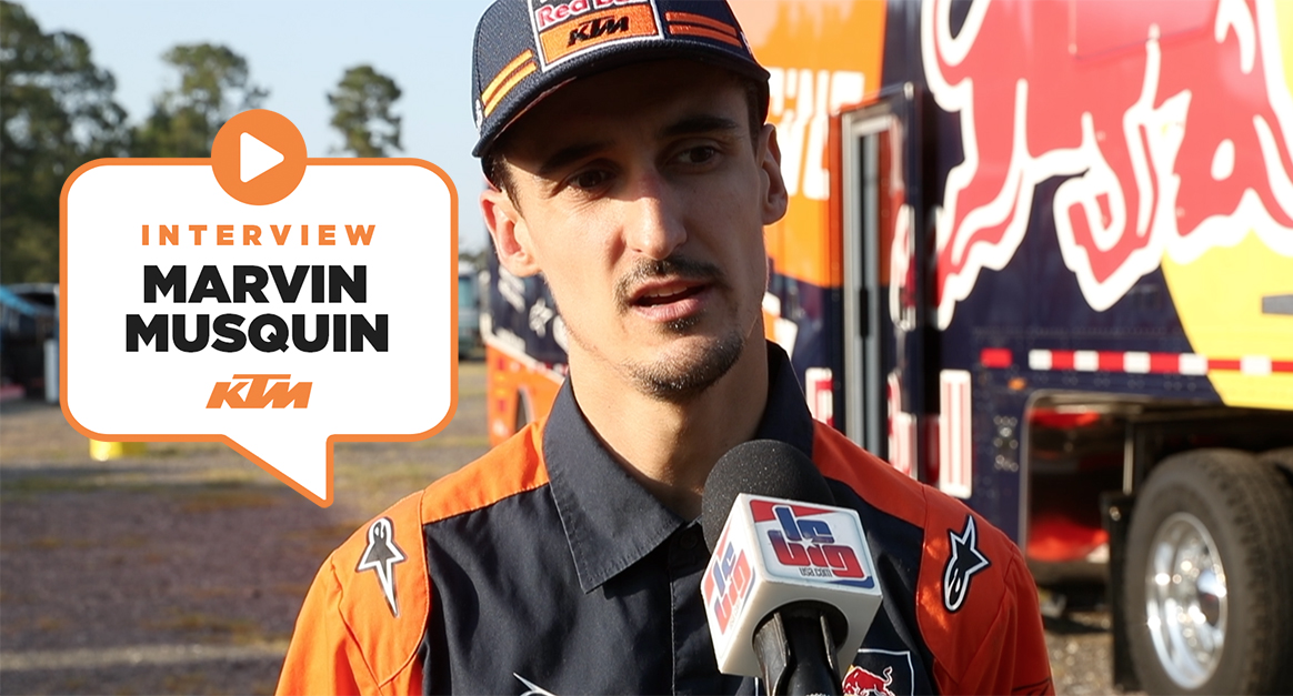 Marvin Musquin : « j'ai fait ce que j'ai pu »