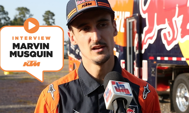 Marvin Musquin : « j'ai fait ce que j'ai pu »