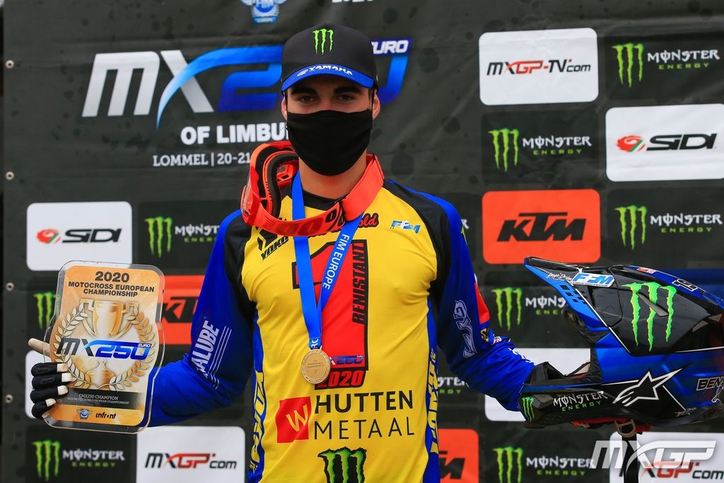 Benistant champion d'Europe 250