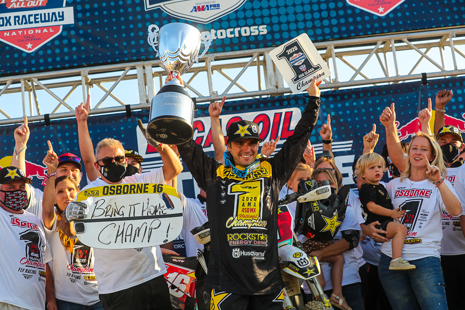 Zach Osborne, champion 450 outdoor