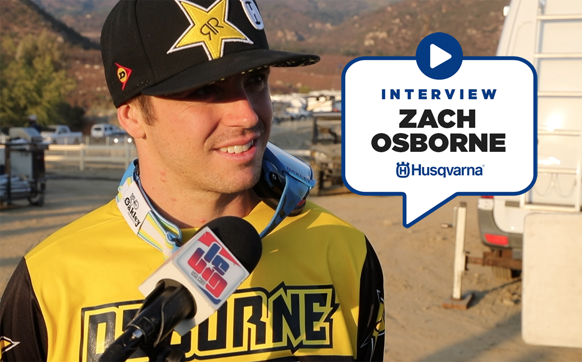 Zach Osborne : « je n'ai pas les mots »