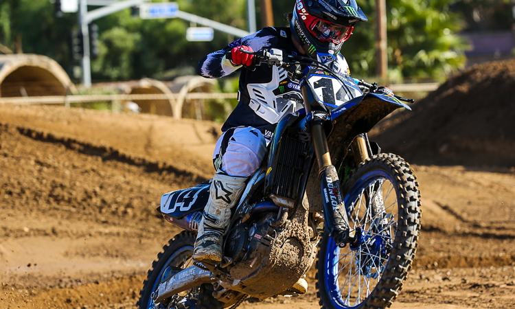 Dylan Ferrandis sur la YZF 450