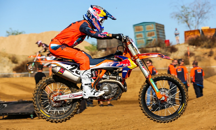 L'équipe KTM 2021 en action