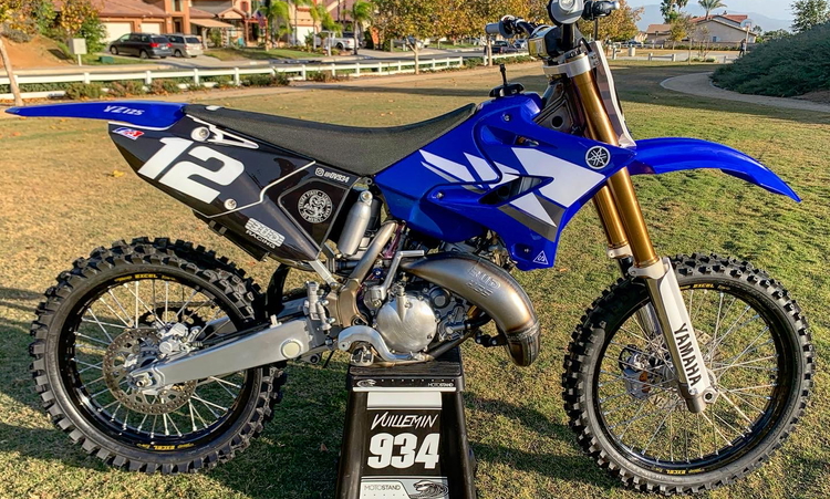 La Yamaha YZ 125 2003 de DV