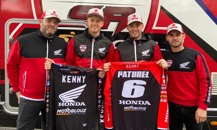 Benoit Paturel chez Honda SR