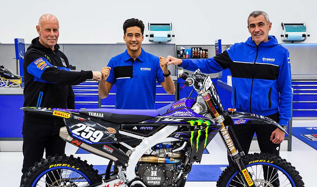 Glenn Coldenhoff chez Yamaha...