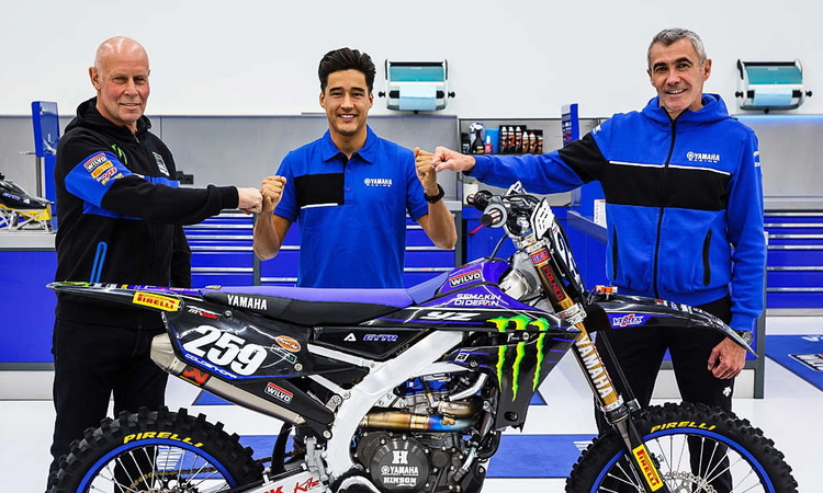 Glenn Coldenhoff chez Yamaha...