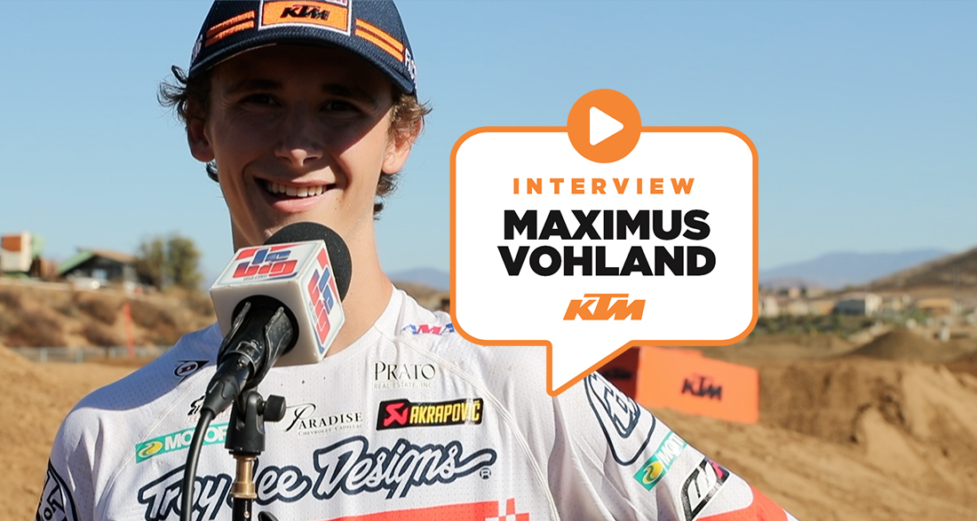 Max Vohland : « je veux progresser »