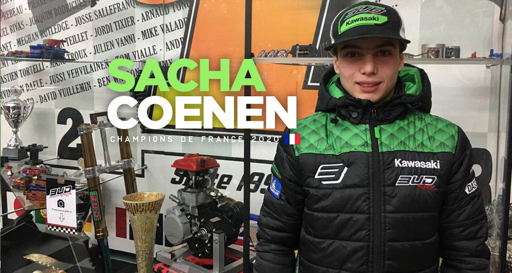 Sacha Coenen : « je roule pour gagner »