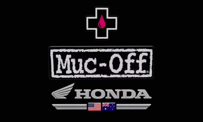 L'équipe Muc-Off Honda