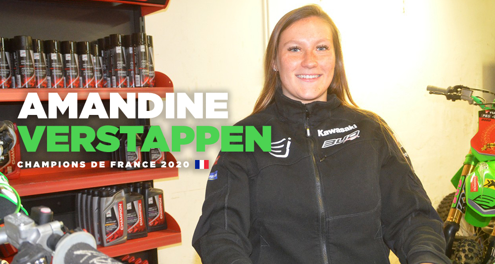 Amandine Verstappen : « le titre mondial »