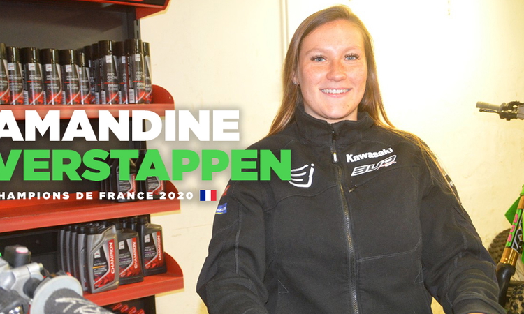 Amandine Verstappen : « le titre mondial »