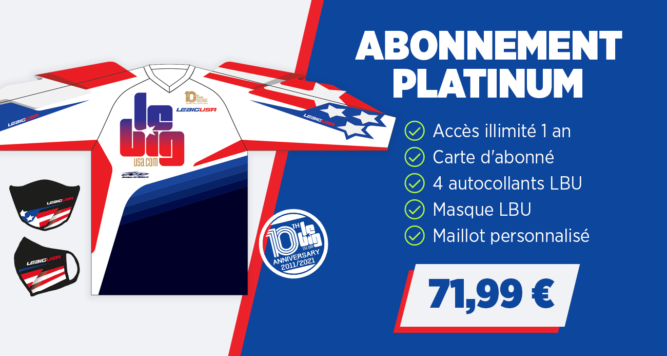 Abo 2021 : formule « Platinum »