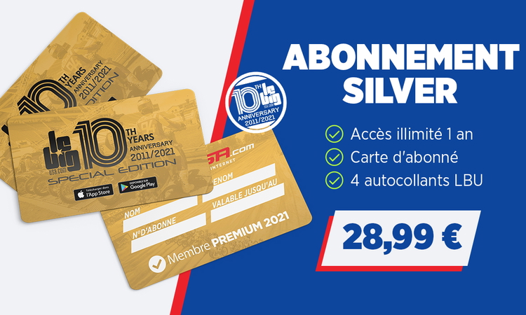 Abo 2021 : formule « Silver »
