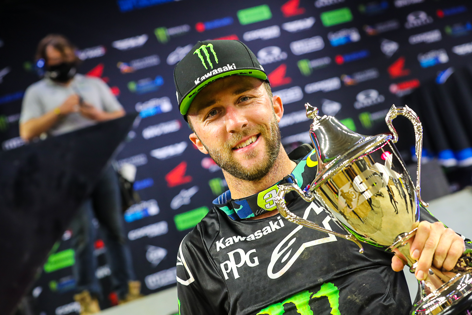 Eli Tomac dans le chaos de Houston 2