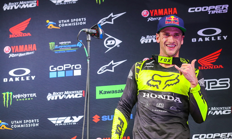 Ken Roczen retrouve le sourire