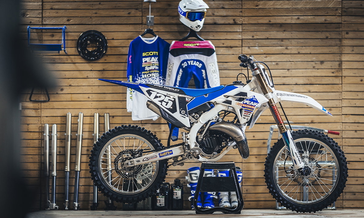 L'hommage de Scott à la Honda Peak Pro Circuit...