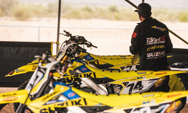 L'équipe BAR X Suzuki à l'assaut du SX US