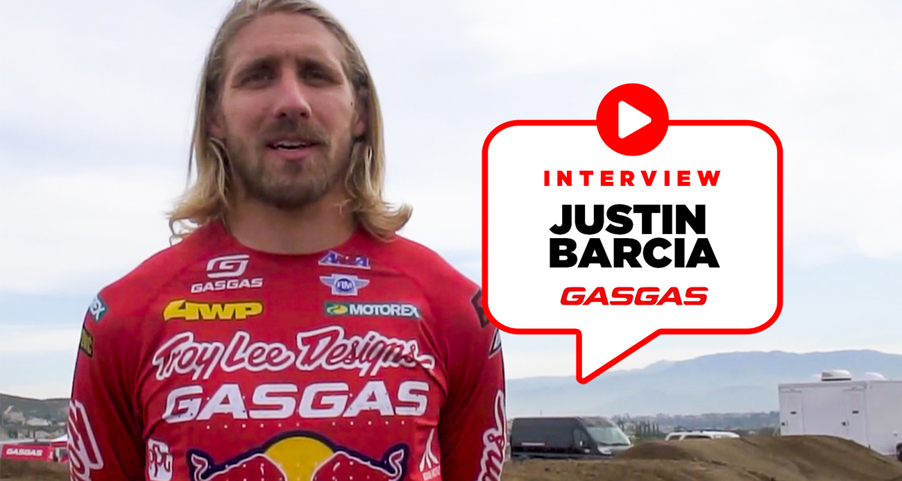 Justin Barcia : « je m'amuse »