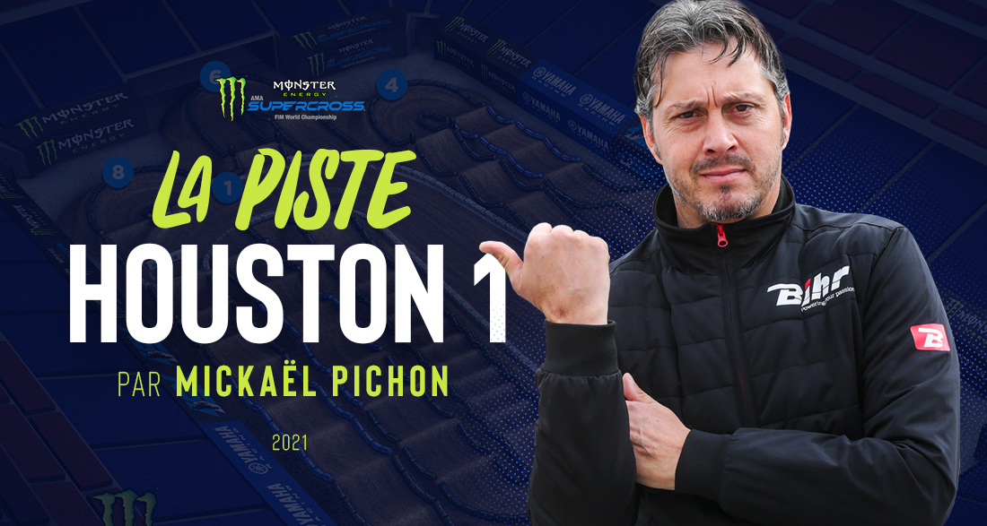 La piste du SX Houston 1 par Mickaël Pichon