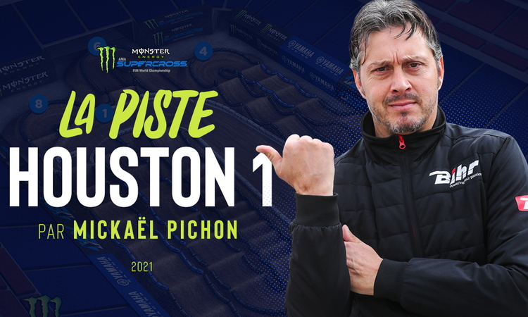 La piste du SX Houston 1 par Mickaël Pichon