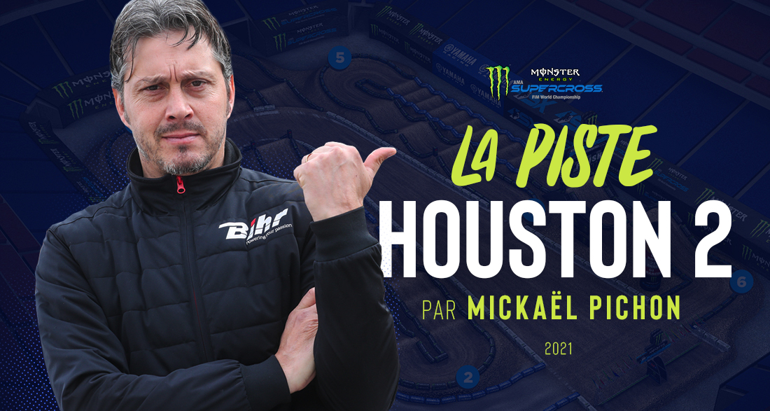 La piste du SX Houston 2 par Mickaël Pichon