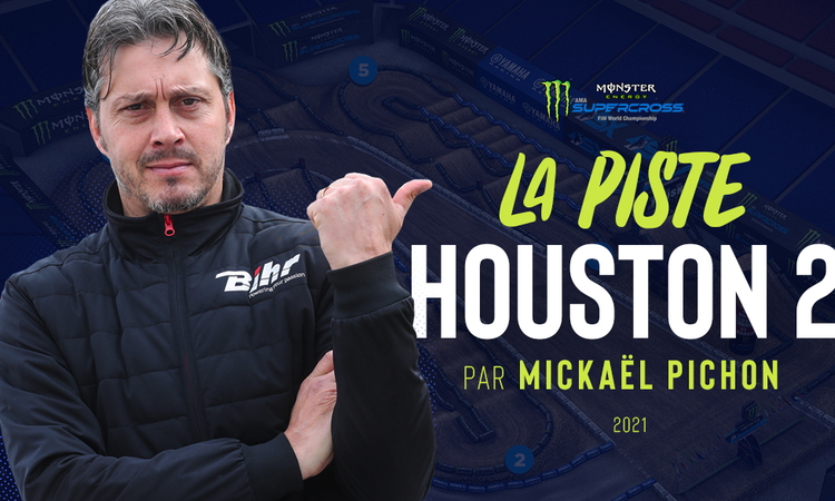 La piste du SX Houston 2 par Mickaël Pichon