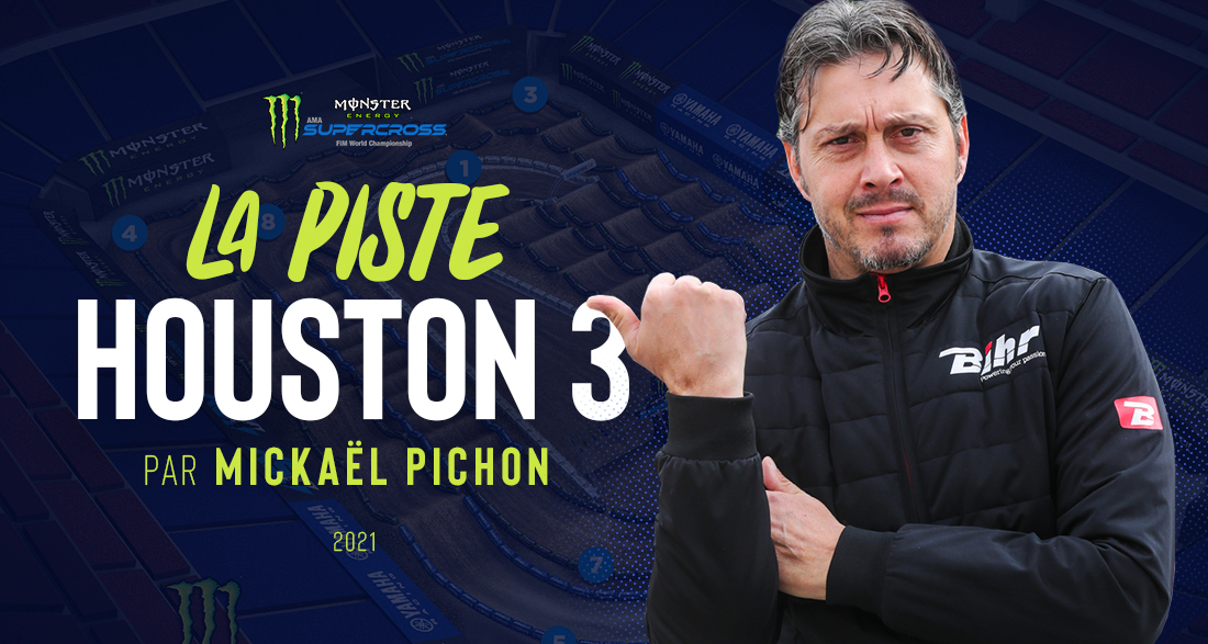 La piste du SX Houston 3 par Mickaël Pichon