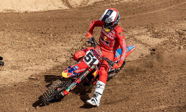 Justin Barcia sur la GasGas MC 450F
