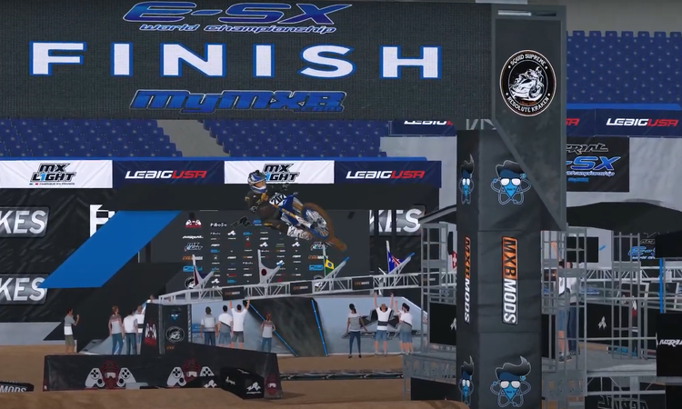 Le tour virtuel du SX de Houston 1 (e-sport)