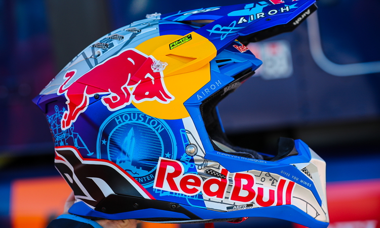 Le casque de Marvin Musquin (Houston)
