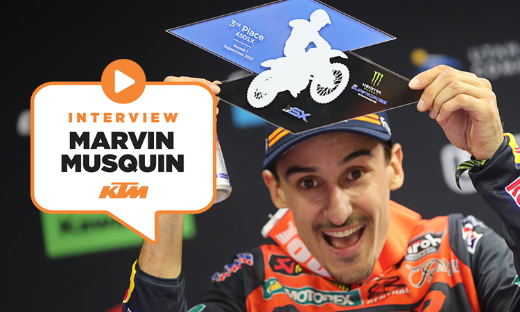 Marvin Musquin : « je suis super content »