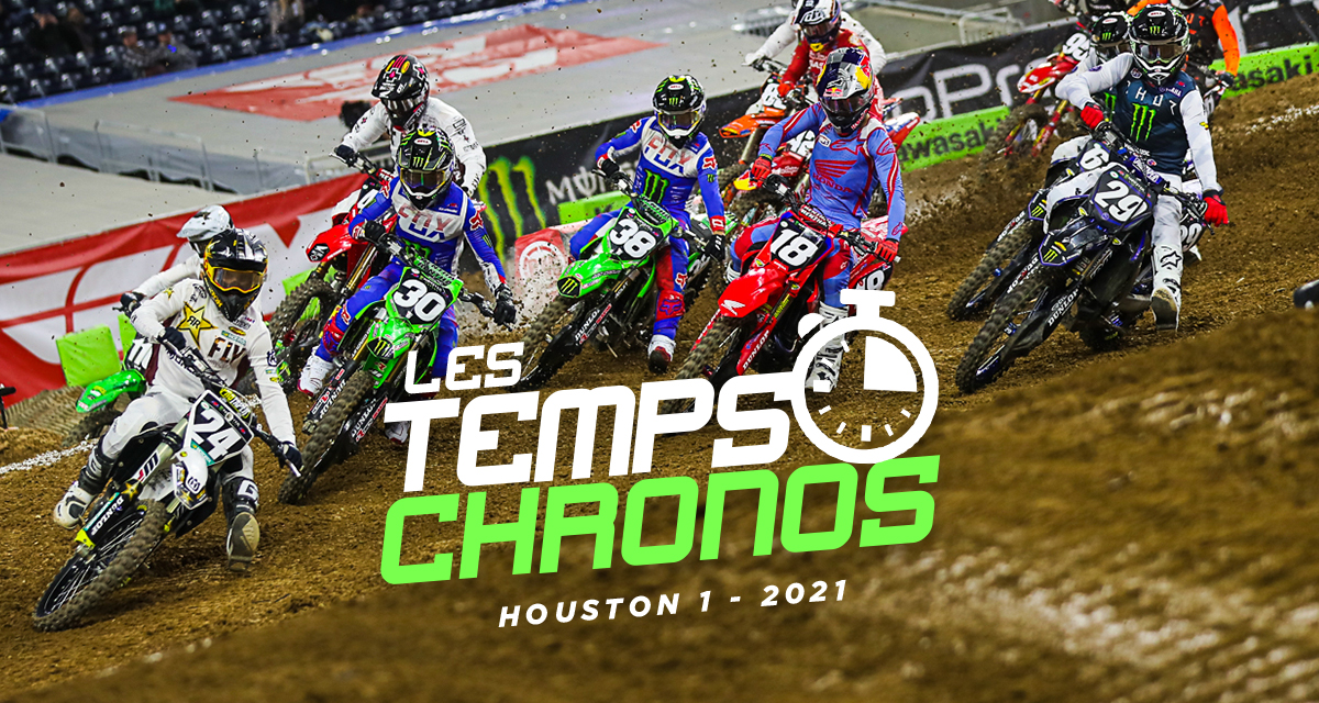 Les temps chronos du SX de Houston 1
