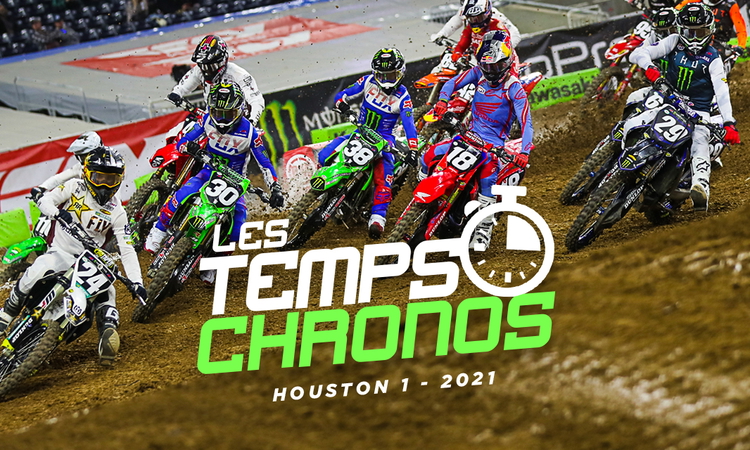 Les temps chronos du SX de Houston 1