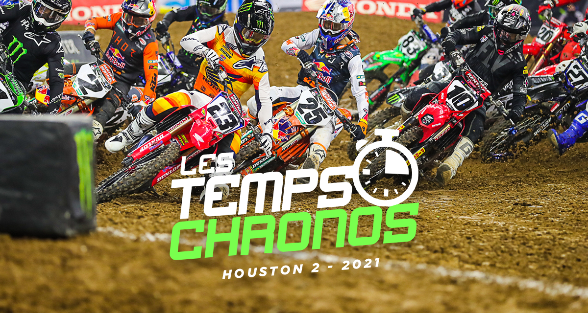 Les temps chronos du SX de Houston 2