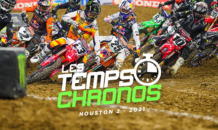 Les temps chronos du SX de Houston 2