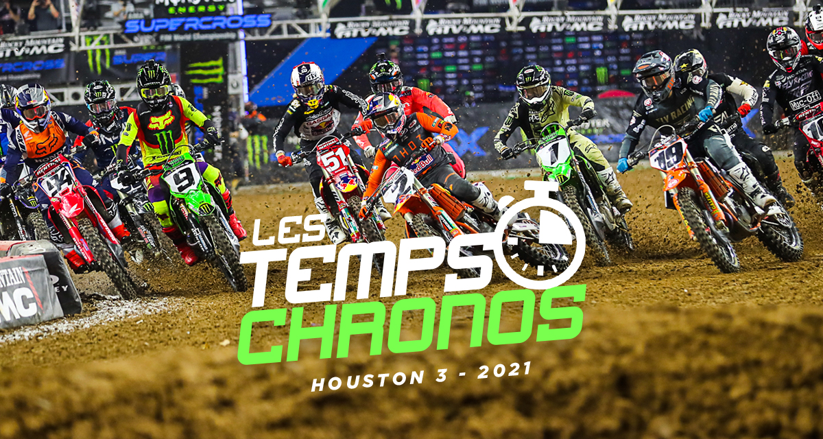 Les temps chronos du SX de Houston 3