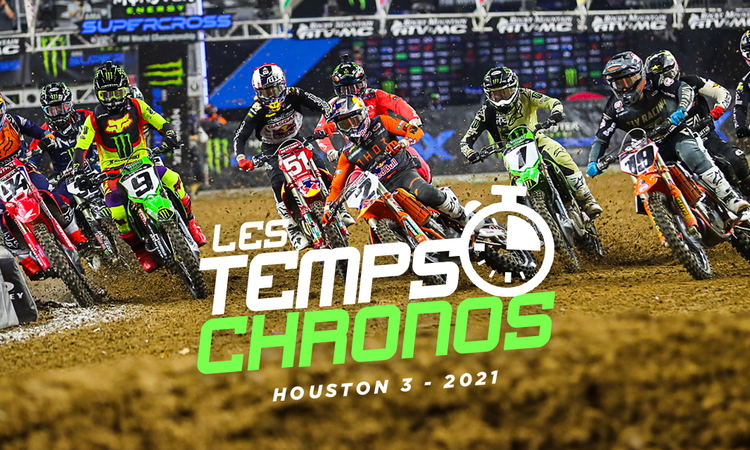 Les temps chronos du SX de Houston 3