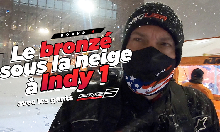Vlog SX US : « un bronzé sous la neige à Indy 1 »