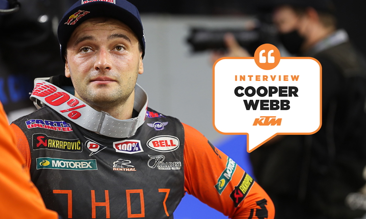 Cooper Webb : « j'ai saisi une opportunité »