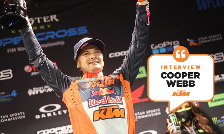Cooper Webb : « je sais gérer la pression »