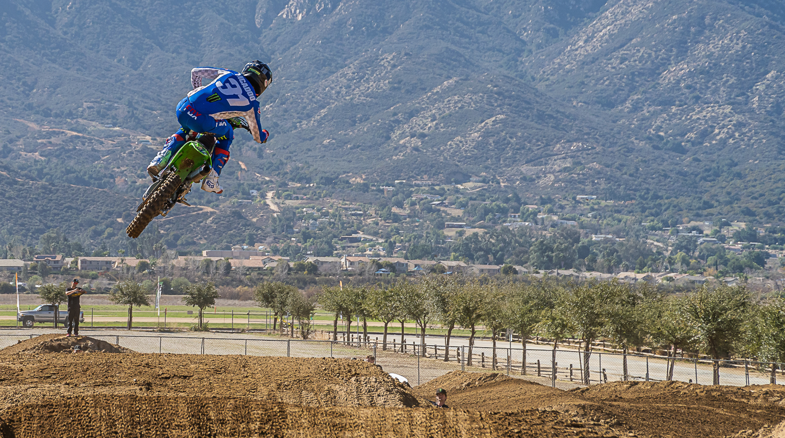 Cameron McAdoo sur la Kawa Pro Circuit 250