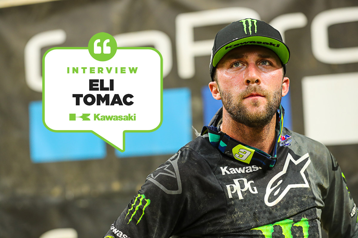 Eli Tomac : « ça craint d'être 2ème »