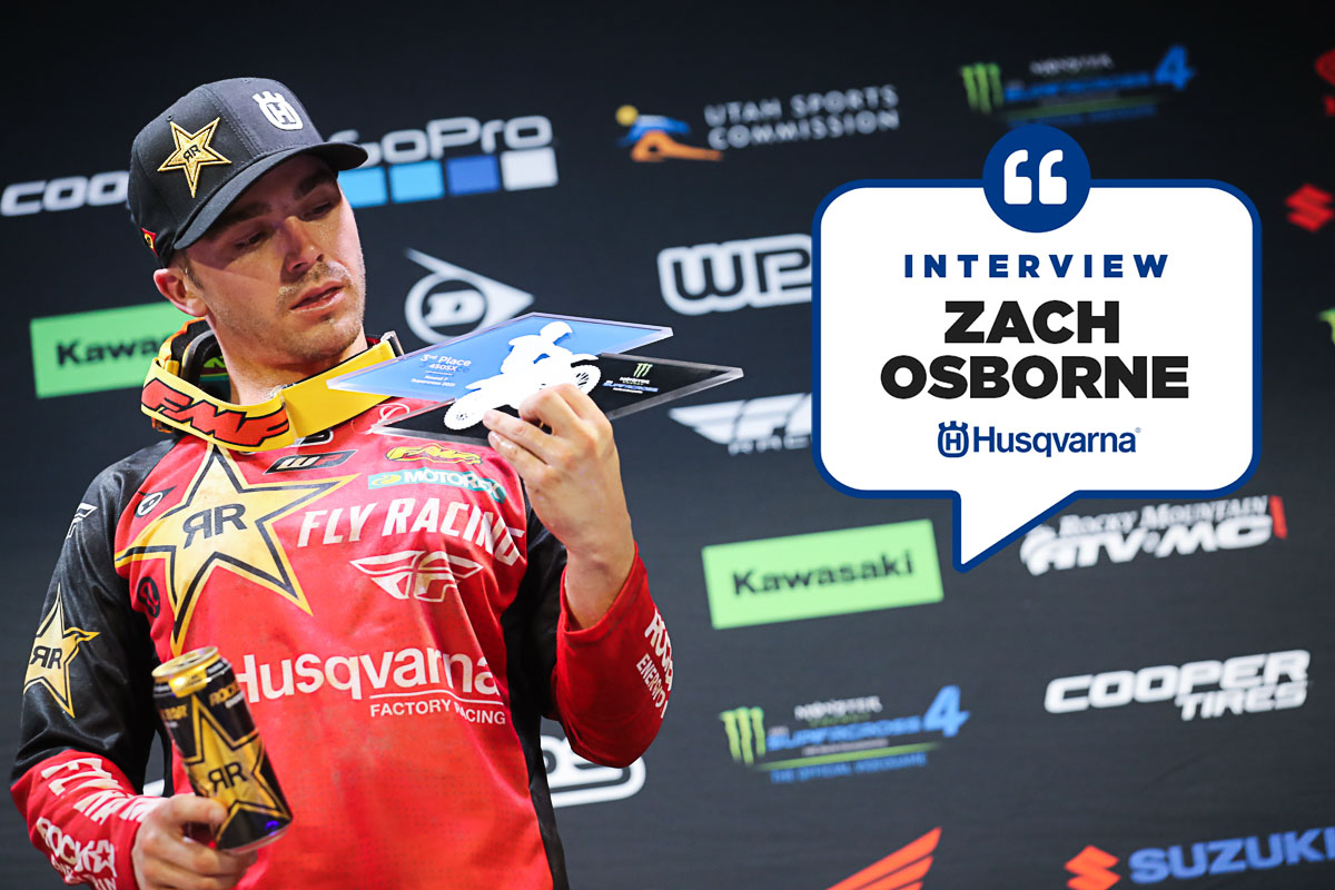 Zach Osborne : « un nouveau départ »