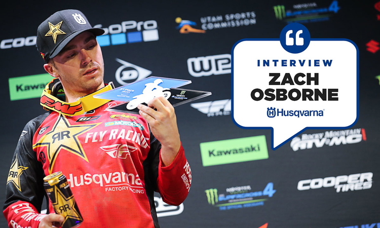 Zach Osborne : « un nouveau départ »