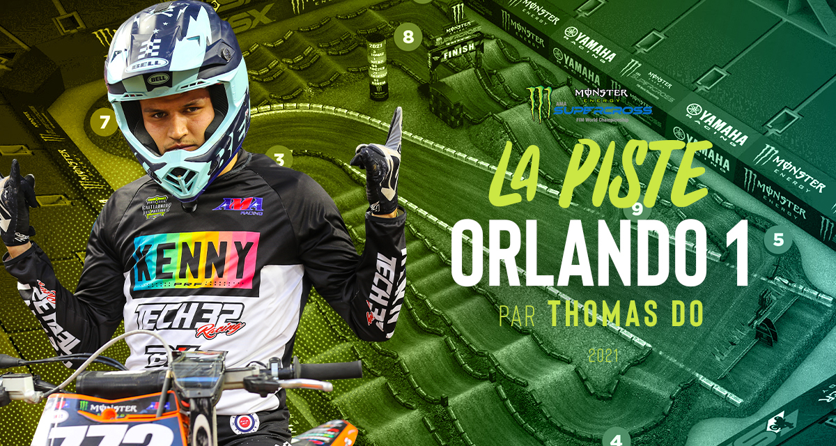 La piste du SX d'Orlando 1 par Thomas Do