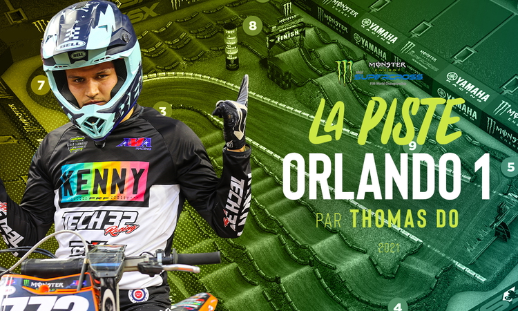 La piste du SX d'Orlando 1 par Thomas Do