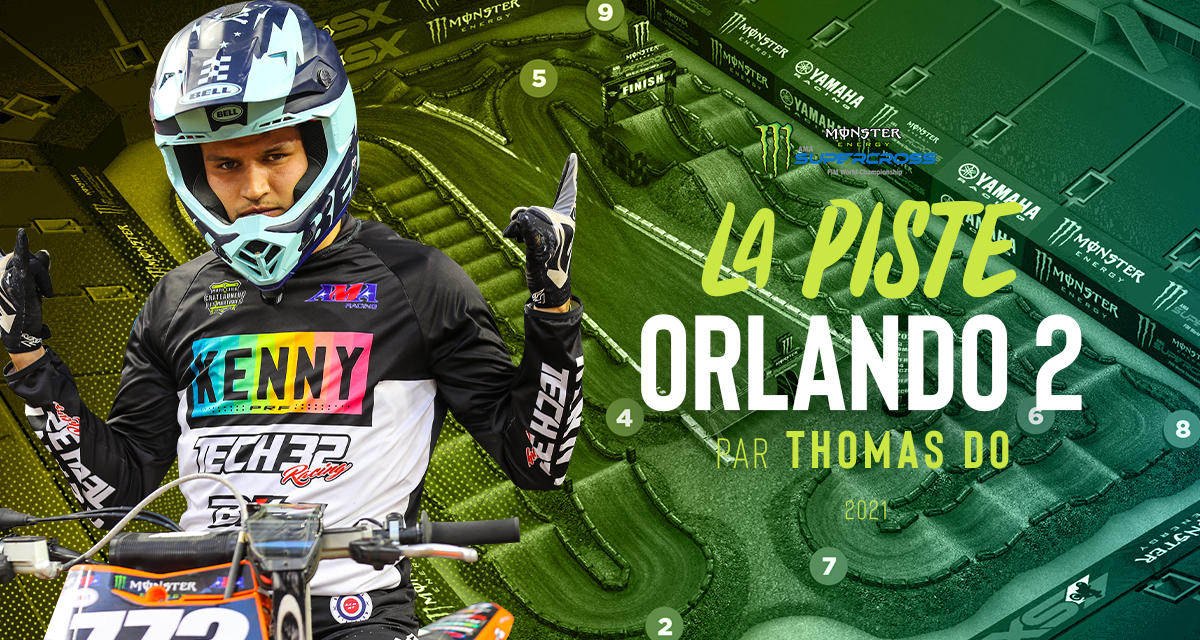 La piste du SX d'Orlando 2 par Thomas Do
